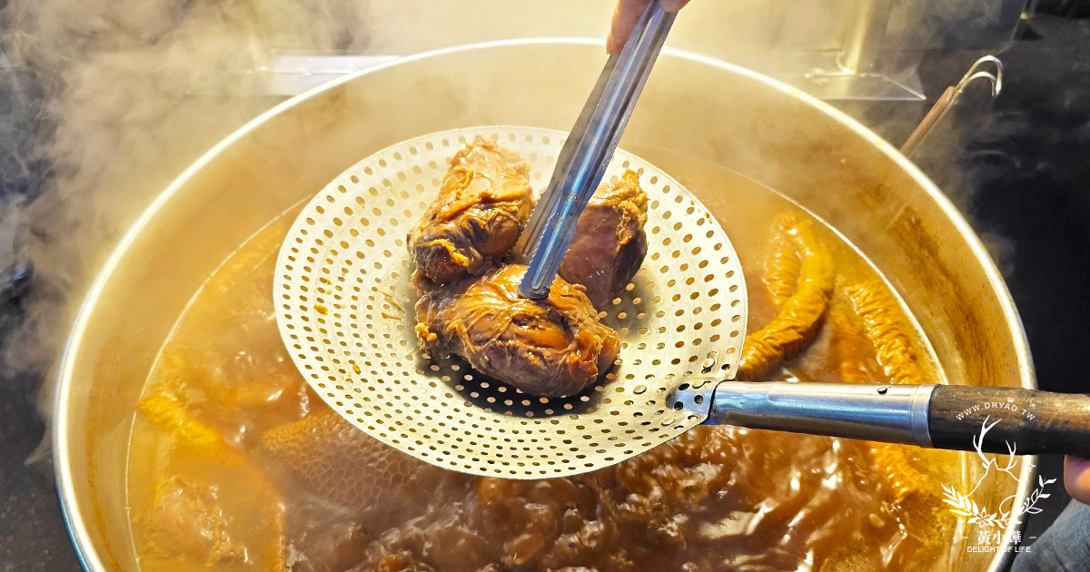 【饒河夜市必吃美食】撒旦牛滷味必點牛三寶，老饕都加點滷大腸